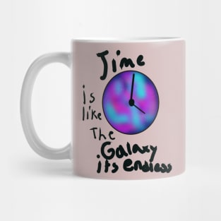 Space Clock (by Storie) Mug